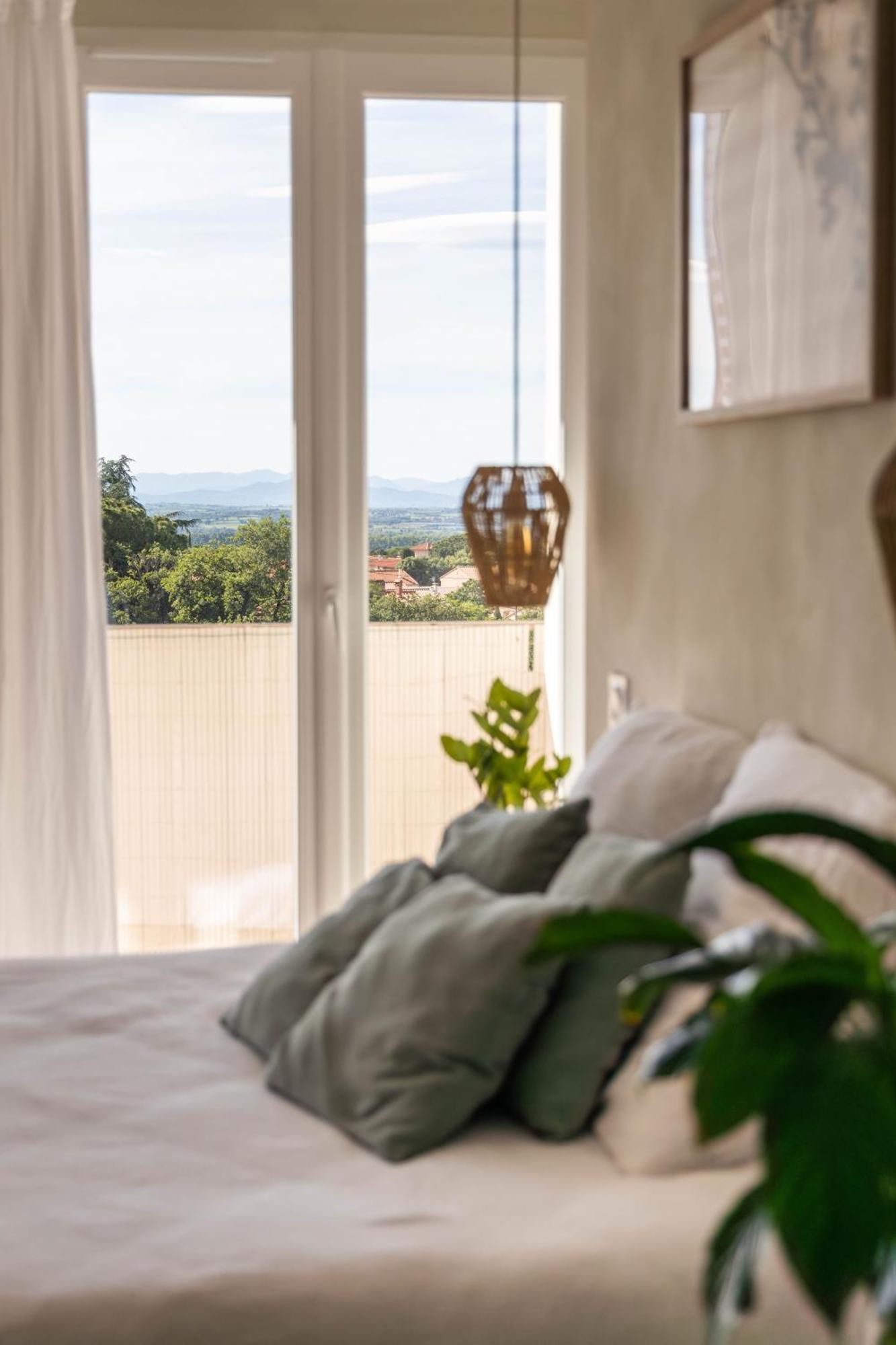 Vue 180°, Superbe Appartement Cocooning ! Laroque-des-Albères Eksteriør bilde